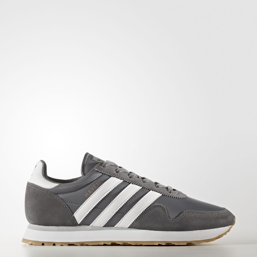 Adidas Haven - Originals γυναικεια - Γκρι/Ασπρα,Μέγεθος: EU 36 – 54 2/3 (890ZMJLU)